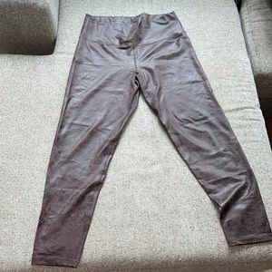 Offline By Aerie Crackle Brown Leggings